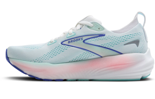 Brooks Glycerin 22 Running Shoe (Women) - WhiteLimpet ShellAmparo Blue