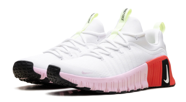 Nike Free Metcon 6 WMNS White Barely Volt Bright Crimson Pink Foam IB4526 100