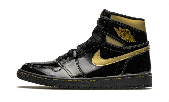 Air Jordan 1 Retro High OG 'Black Metallic Gold' | 555088-032